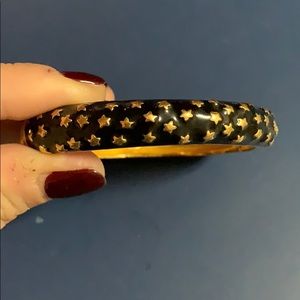 Kenneth Jay Lane Gold Star Bangle